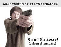 A clear warning