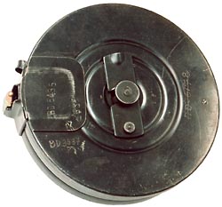 Drum magazine holds 71
        rounds of 7.62x25