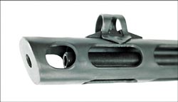 Protected front sight