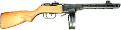 PPSh submachine  gun