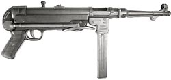 Bolt back, ready to fire